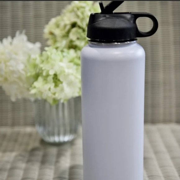 Personalized Insulated Water Bottle, 40 oz assorted colors , High quality, straw - Picture 11 of 14